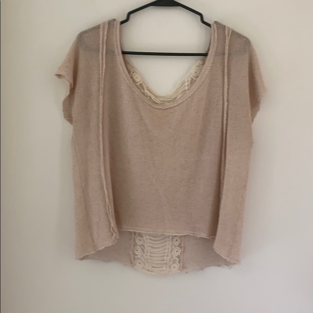 Crotchet Sweater Top
